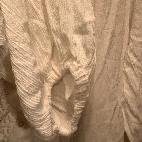 Free People White Ruffled Tunic - Picture 6 of 6